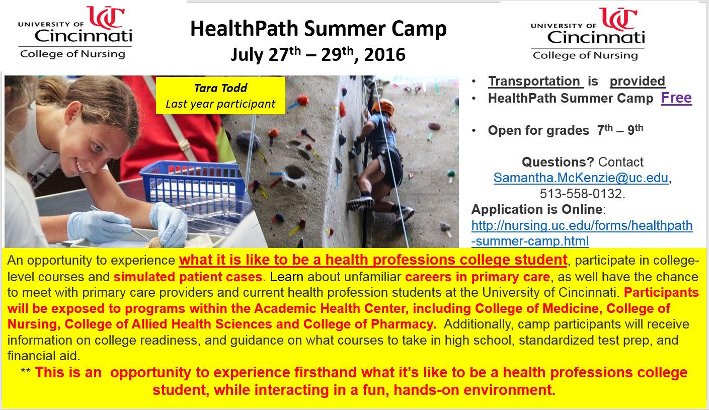 summer camp advertisement